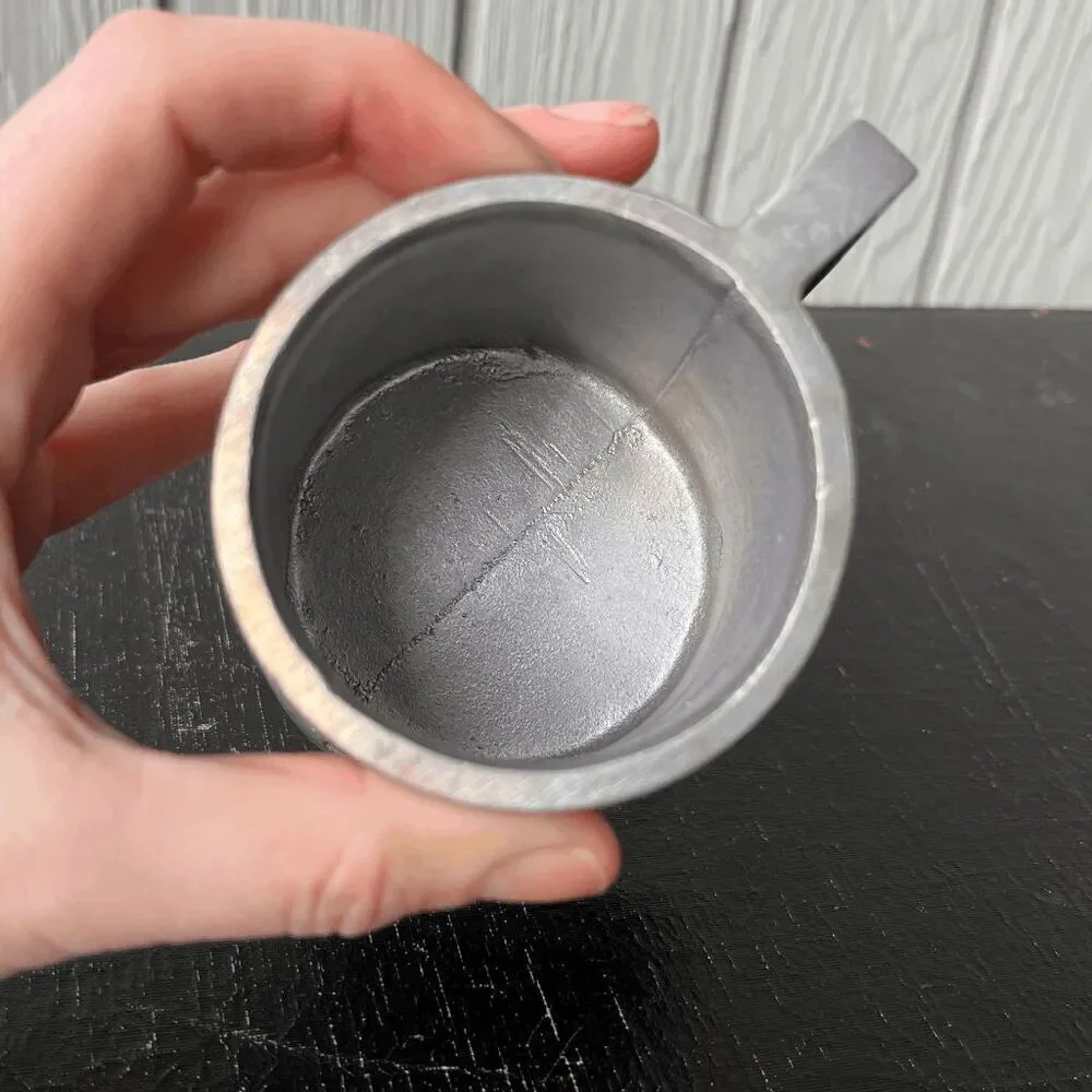 Vintage Pewter Wilton Armetale Alphabet Tankard Mug USA Decor Kids